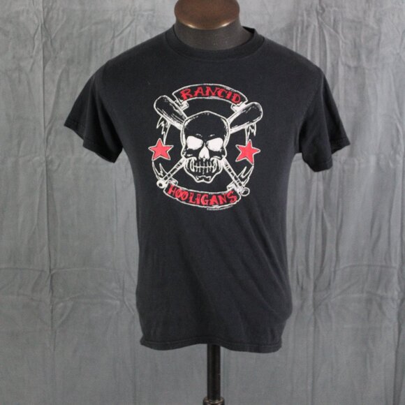Punk Band Shirt (VTG) - Rancid Hooligans - Men's Small - Picture 1 of 8